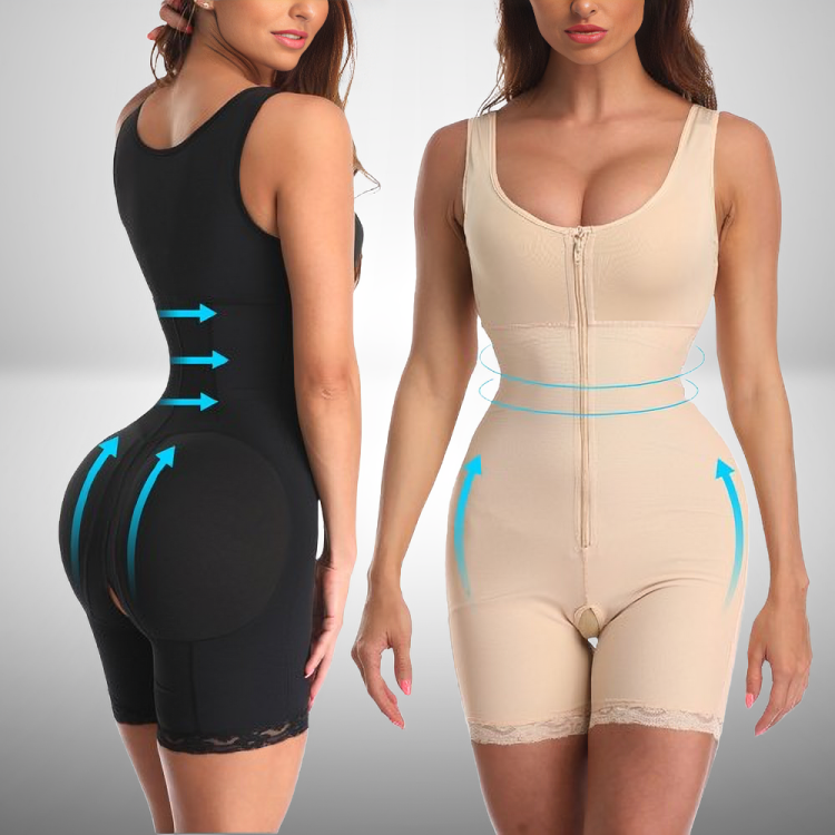 Veloura™ Zip Sculpt Bodysuit