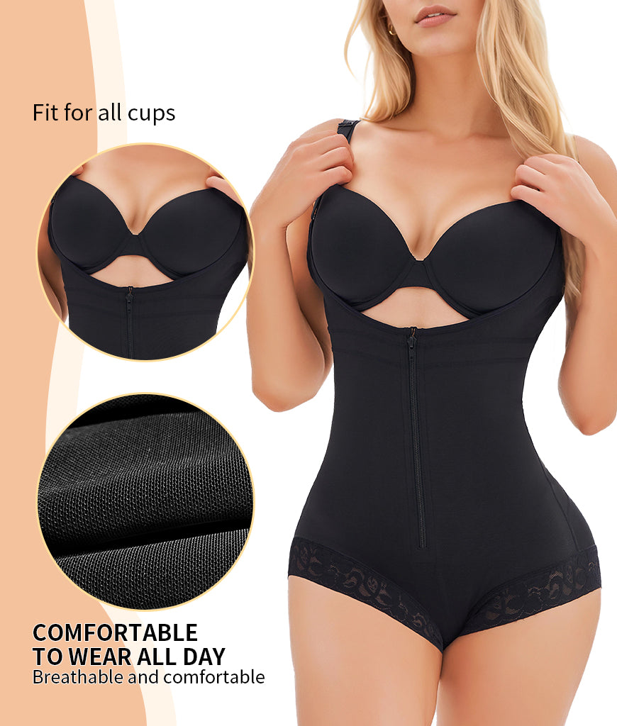 Veloura™ SculptFit Zip Body Shaper